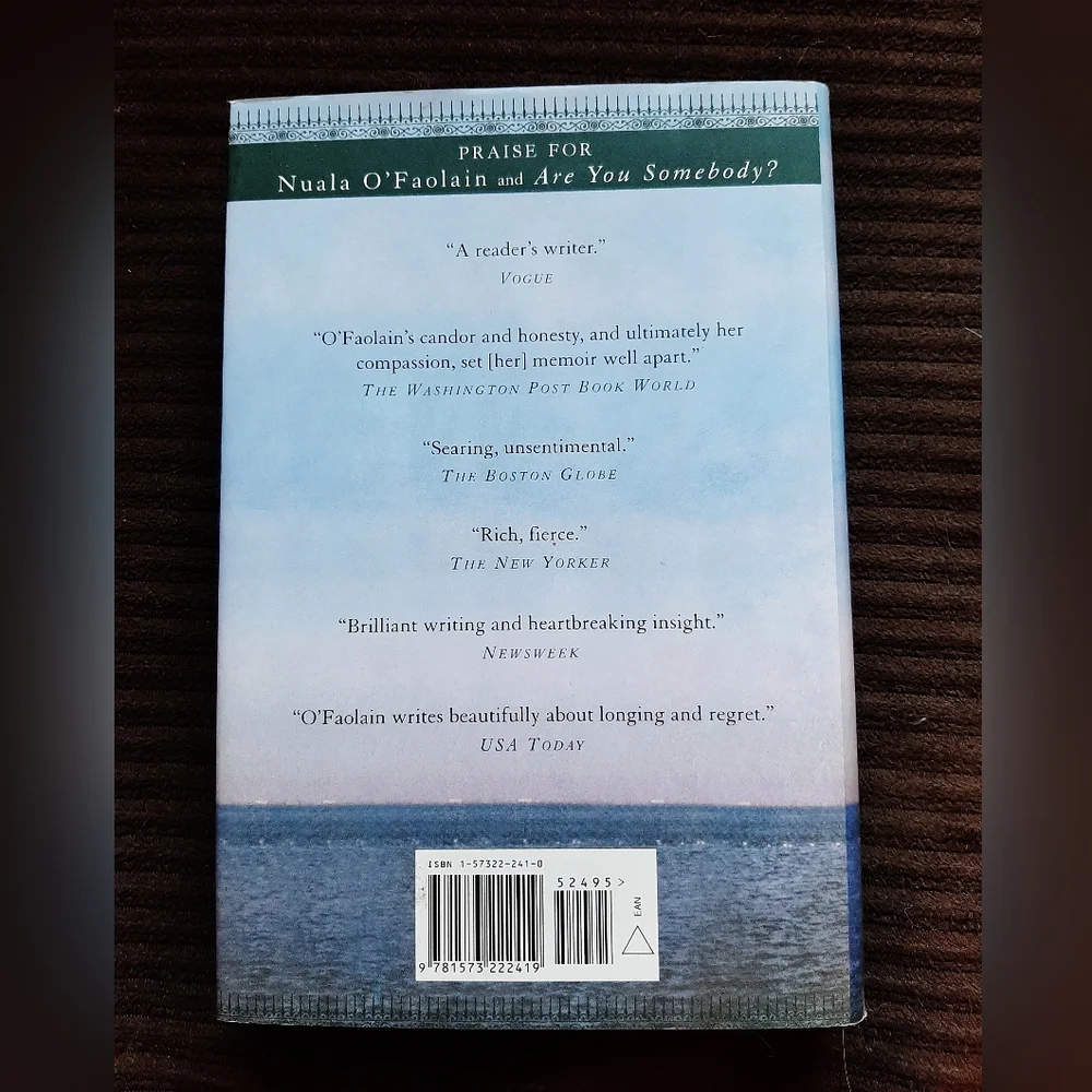 Almost There: A Journey of a Dublin Woman by Nuala O'Faolain Hardcover b…